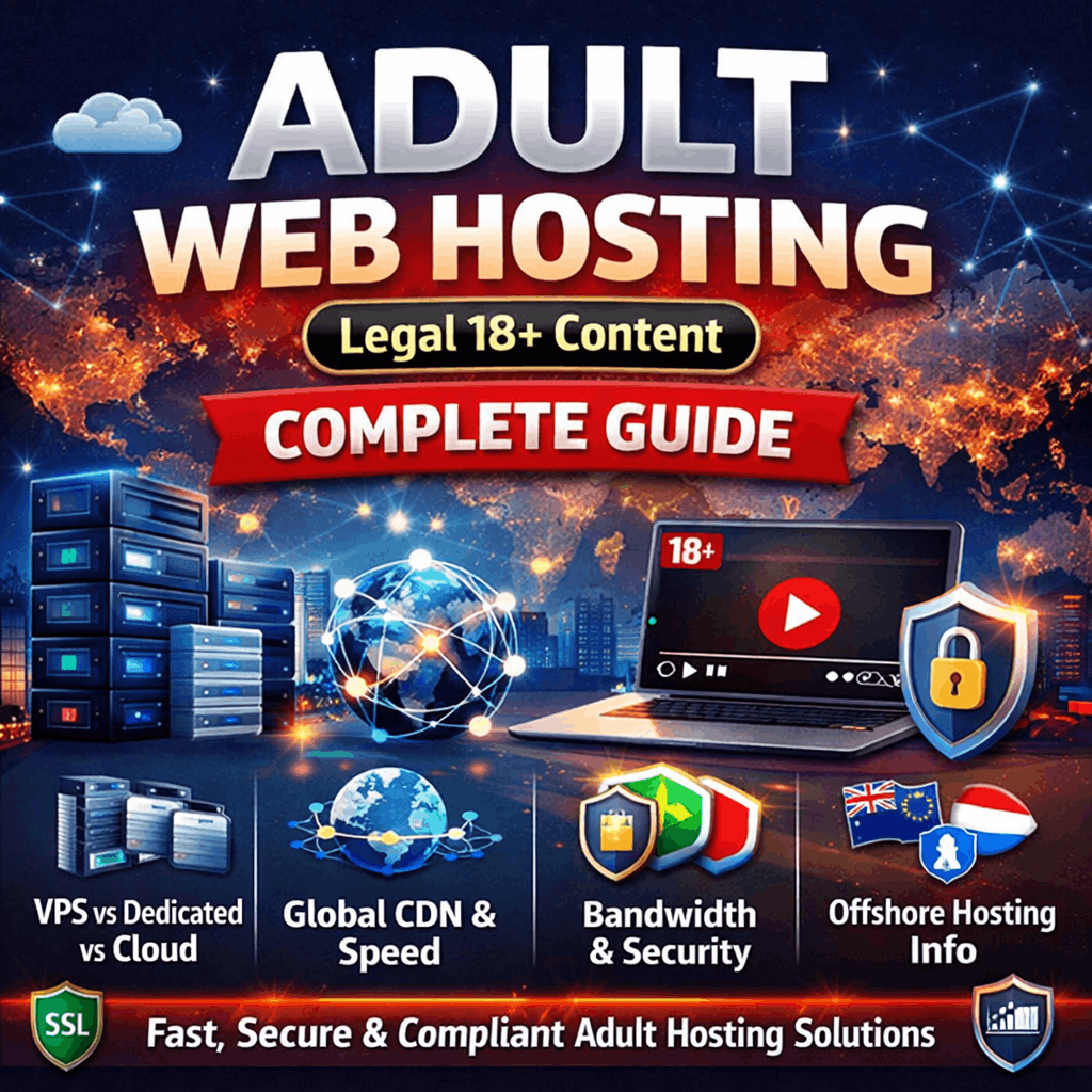 Adult Web Hosting (Legal 18+ Content): How to Choose Fast, Secure Hosting for a Global Audience